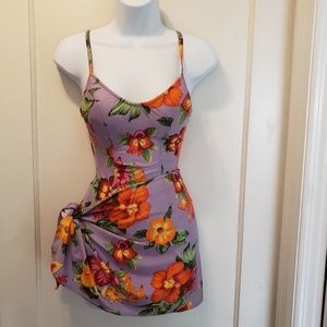 Vintage Victoria secret swim suit with sarong